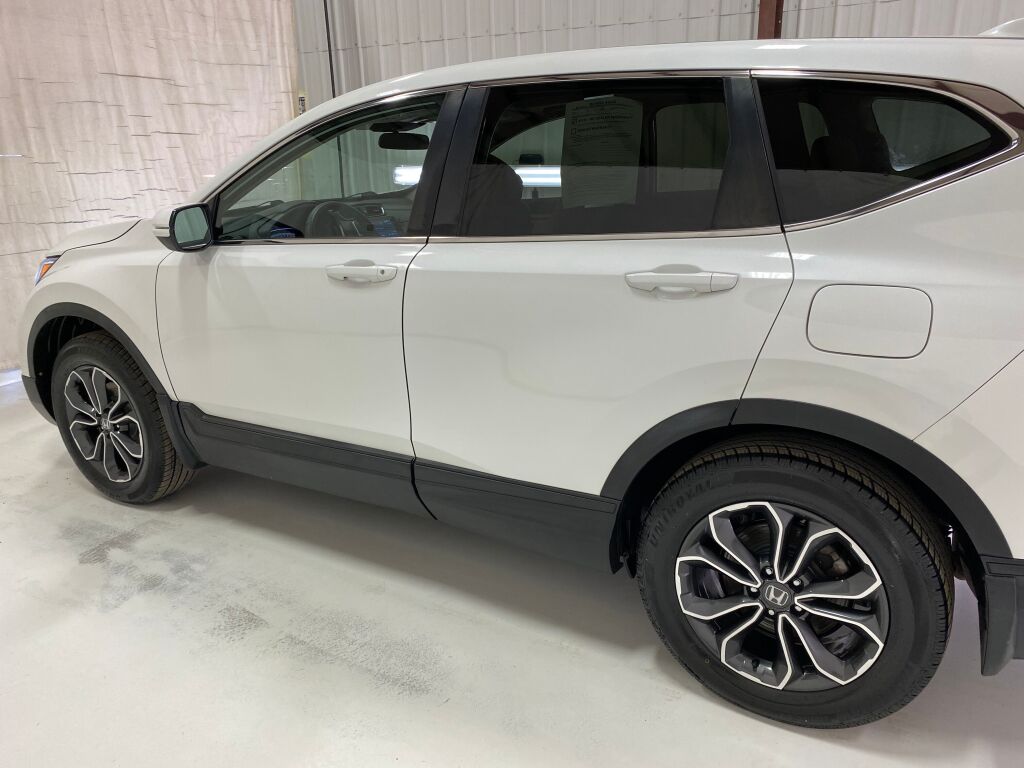 2020 Honda CR-V EX Platinum White Pearl at Bob Ruth Ford