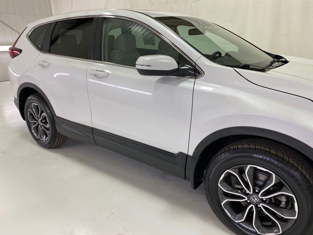 2020 Honda CR-V EX Platinum White Pearl at Bob Ruth Ford