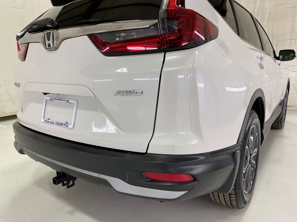 2020 Honda CR-V EX Platinum White Pearl at Bob Ruth Ford