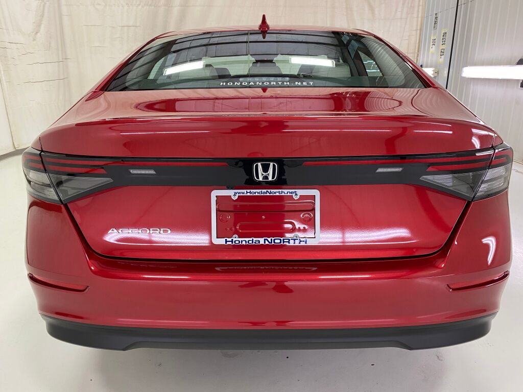 2024 Honda Accord LX Radiant Red Metallic at Honda North