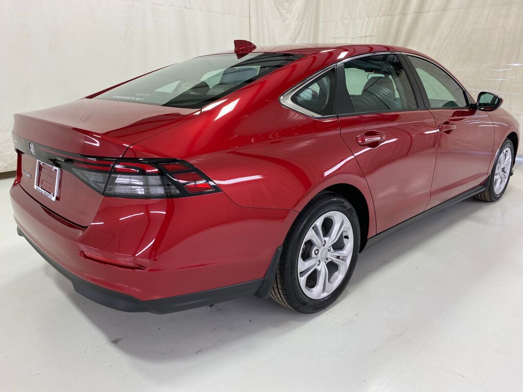 2024 Honda Accord LX Radiant Red Metallic at Honda North