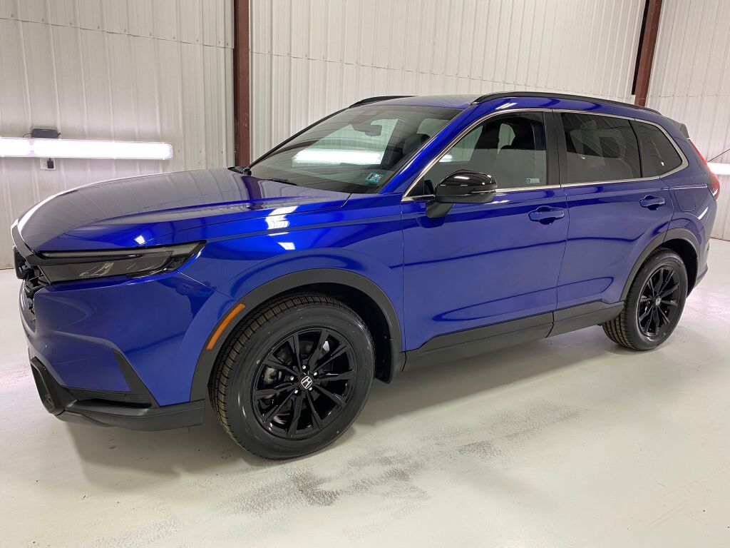 2024 Honda CR-V Hybrid Sport-L Still Night Pearl at Auto Express Mitsubishi