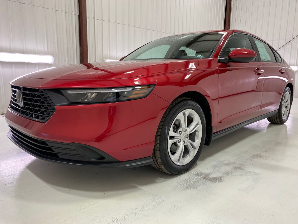 2024 Honda Accord LX Radiant Red Metallic at Honda North