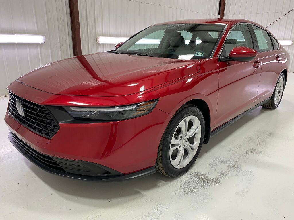 2024 Honda Accord LX Radiant Red Metallic at Honda North