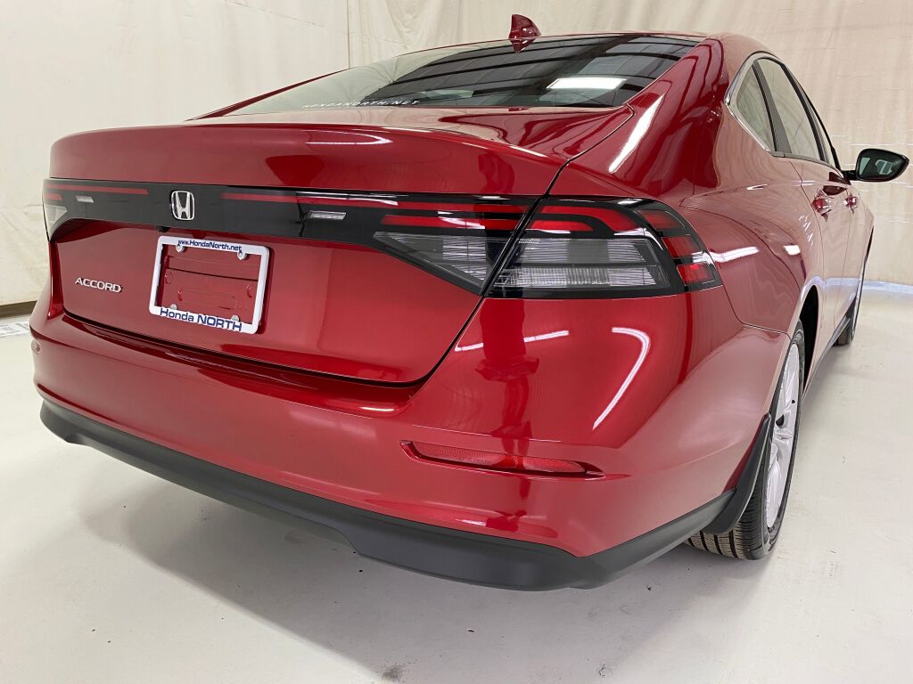 2024 Honda Accord LX Radiant Red Metallic at Honda North