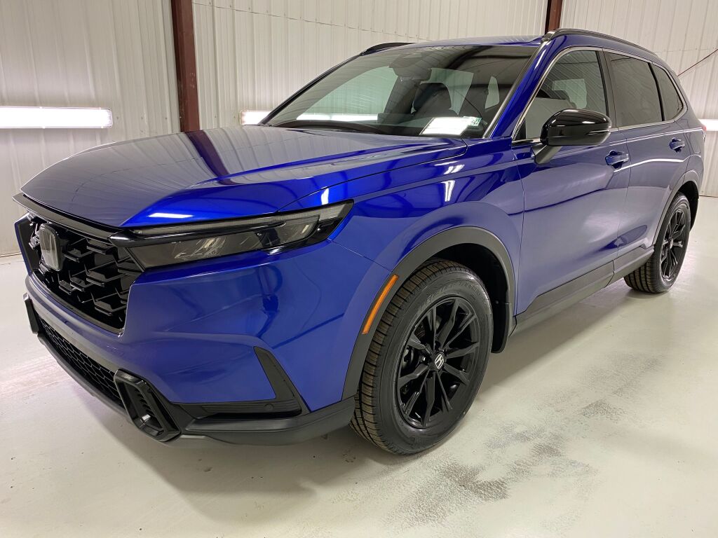 2024 Honda CR-V Hybrid Sport-L Still Night Pearl at Auto Express Mitsubishi