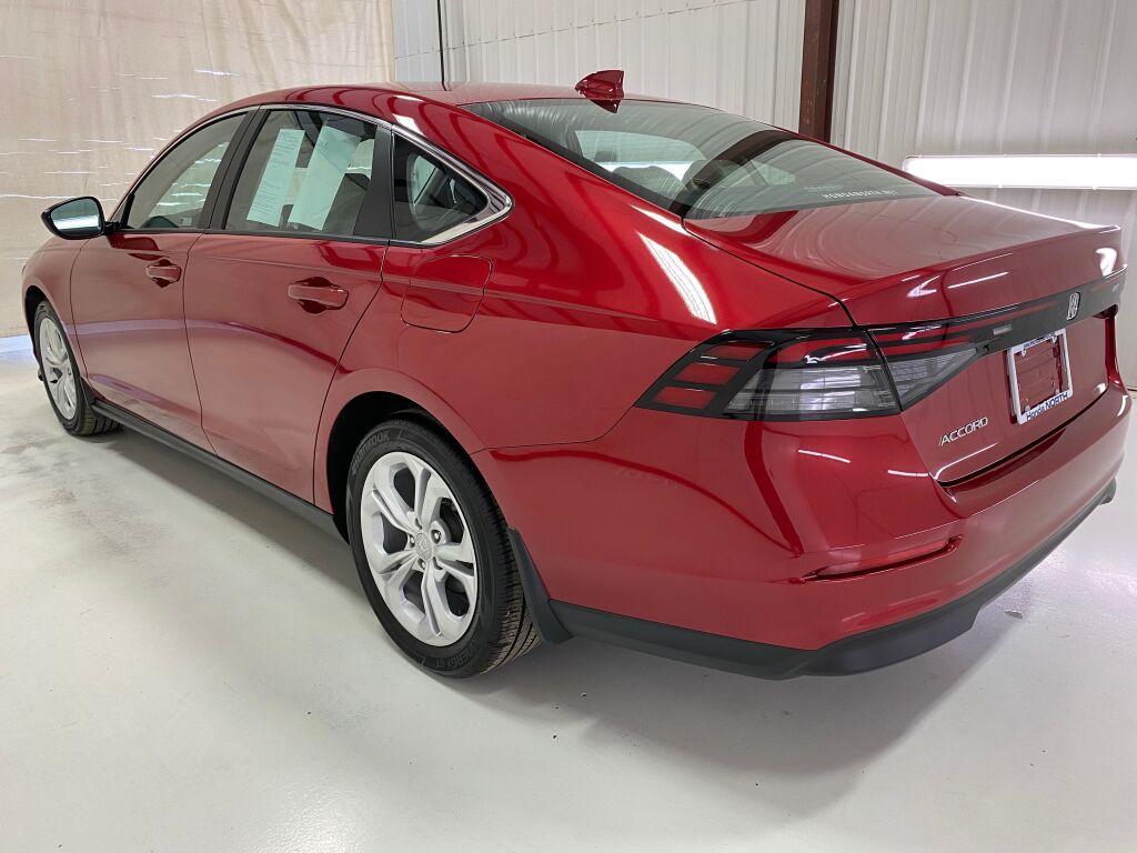2024 Honda Accord LX Radiant Red Metallic at Honda North