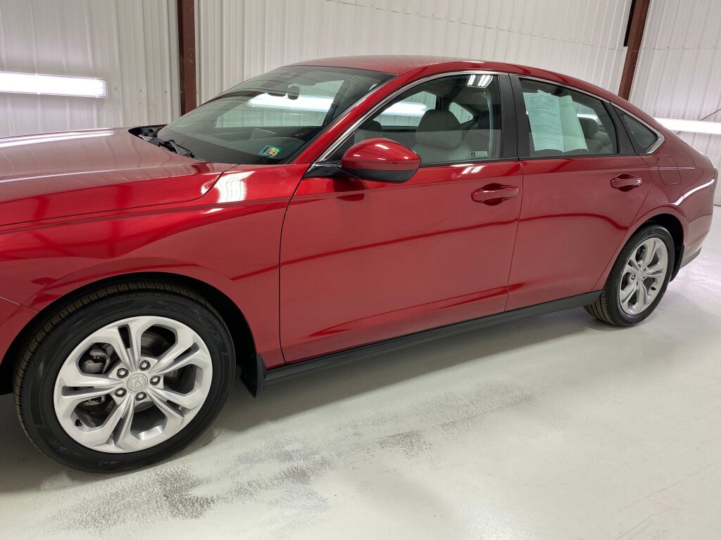 2024 Honda Accord LX Radiant Red Metallic at Honda North