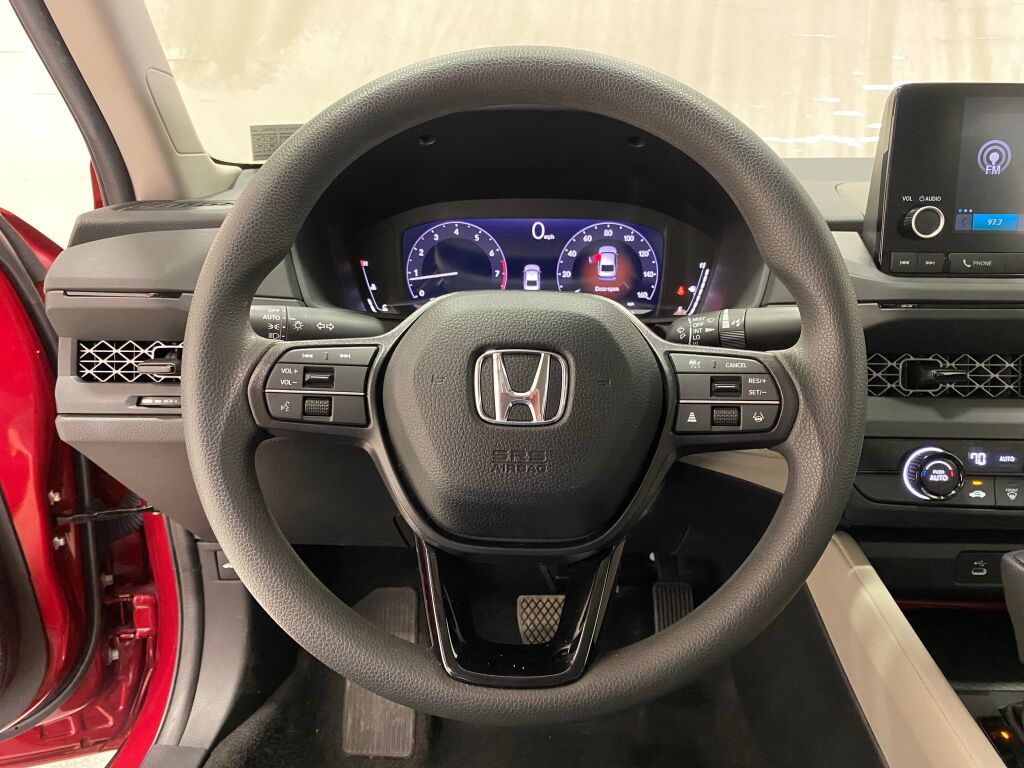 2024 Honda Accord LX Radiant Red Metallic at Honda North