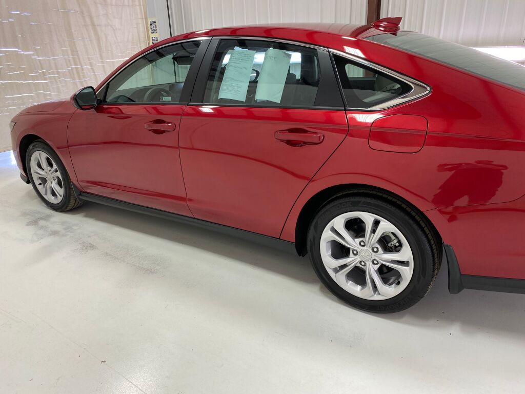 2024 Honda Accord LX Radiant Red Metallic at Honda North