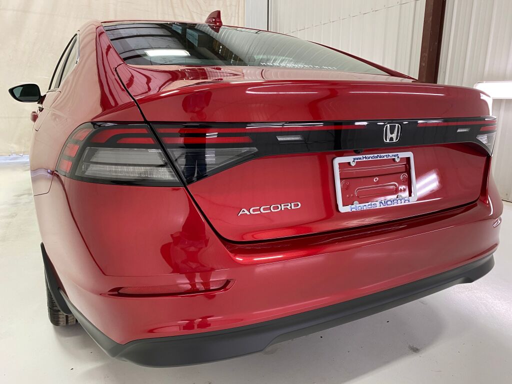 2024 Honda Accord LX Radiant Red Metallic at Honda North