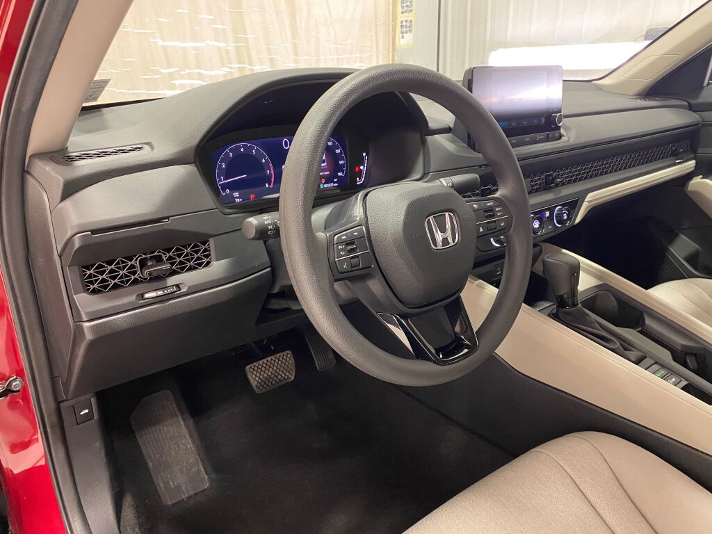 2024 Honda Accord LX Radiant Red Metallic at Honda North