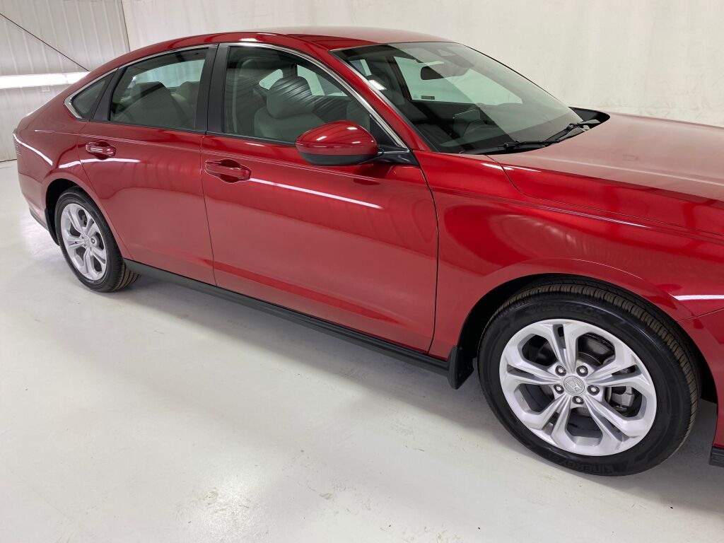 2024 Honda Accord LX Radiant Red Metallic at Honda North