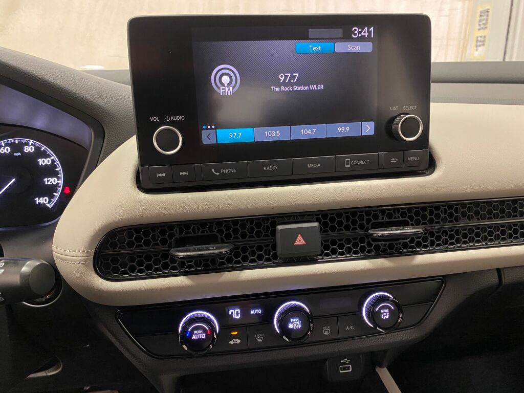 2024 Honda HR-V LX Lunar Silver Metallic at Honda North
