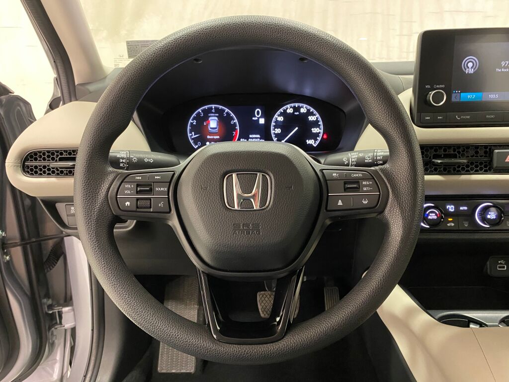 2024 Honda HR-V LX Lunar Silver Metallic at Honda North