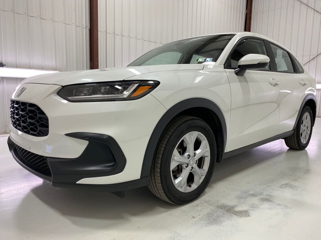 2023 Honda HR-V LX Platinum White Pearl at Honda North