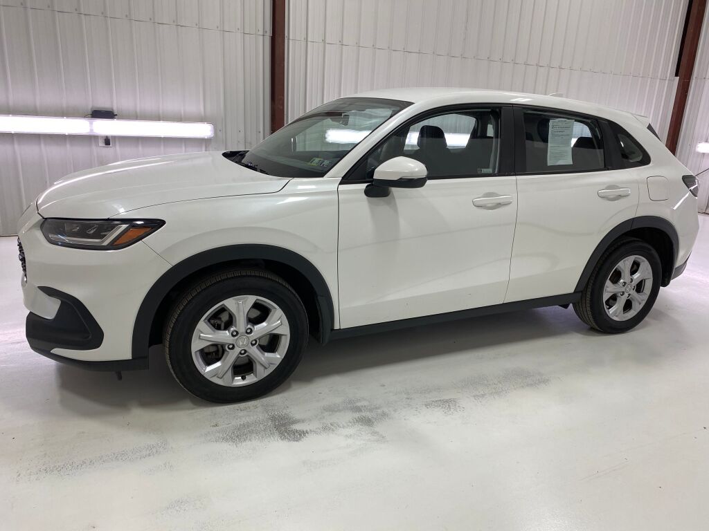 2023 Honda HR-V LX Platinum White Pearl at Honda North
