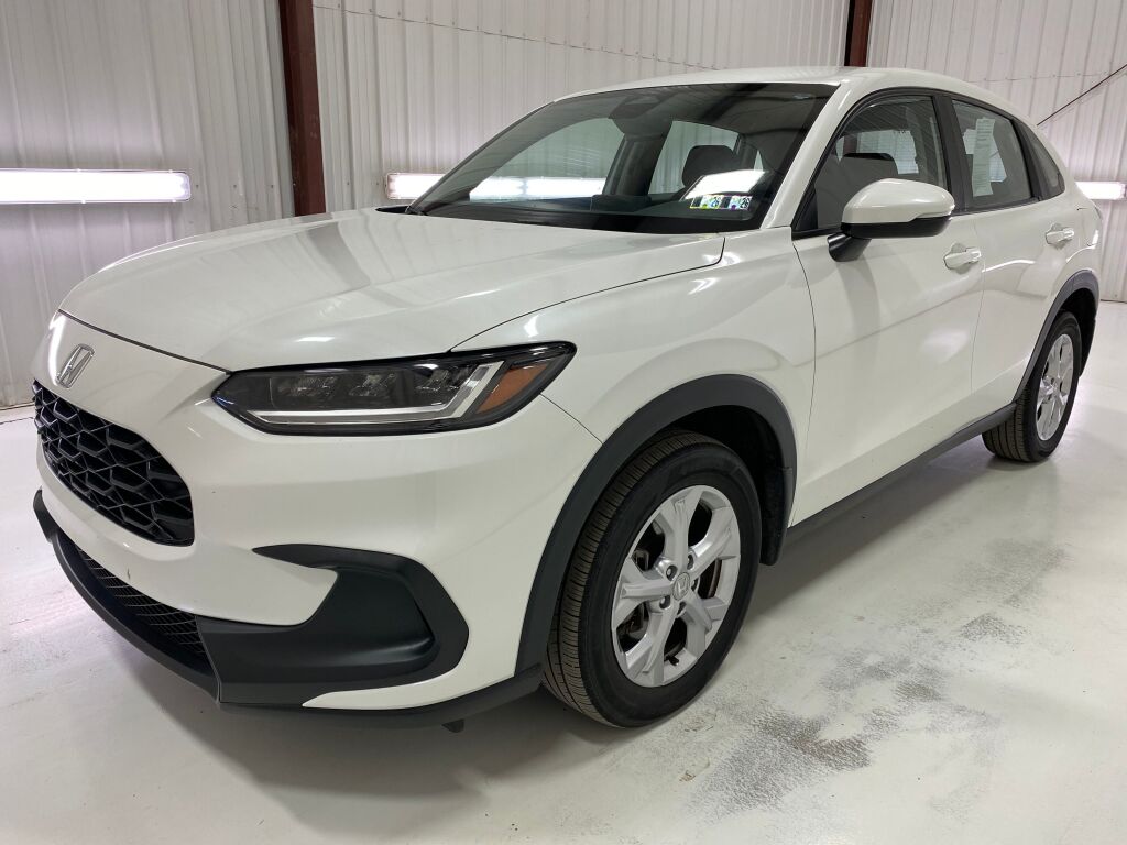 2023 Honda HR-V LX Platinum White Pearl at Honda North