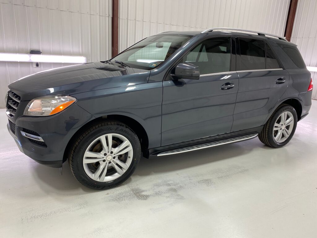 2015 Mercedes-Benz M-Class ML 350 Steel Gray Metallic at John Sisson Motors