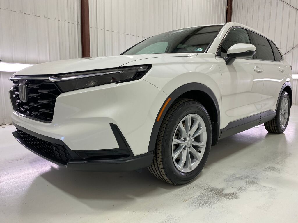 2024 Honda CR-V EX-L Platinum White Pearl at Honda North