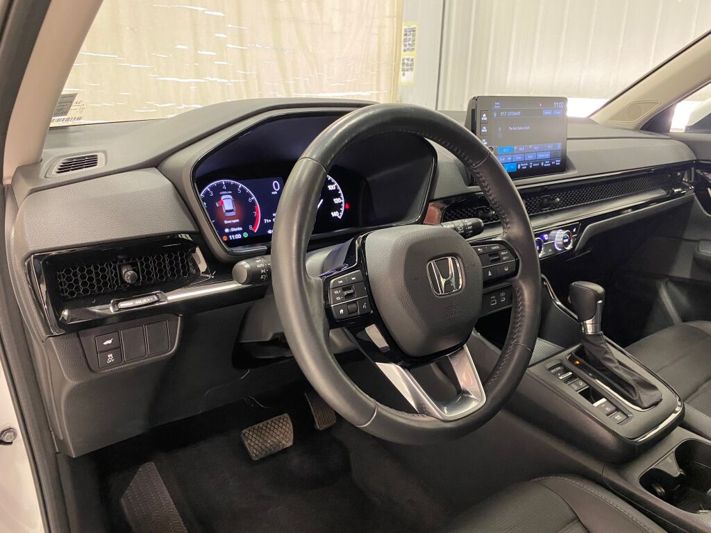 2024 Honda CR-V EX-L Platinum White Pearl at Honda North