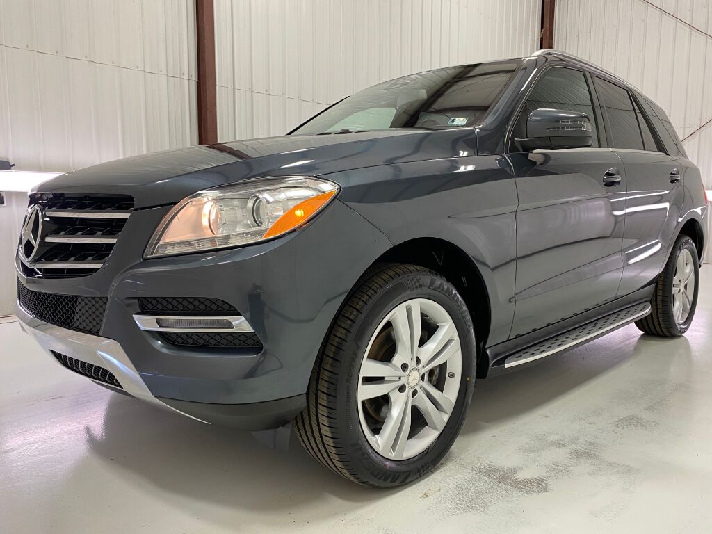 2015 Mercedes-Benz M-Class ML 350 Steel Gray Metallic at John Sisson Motors