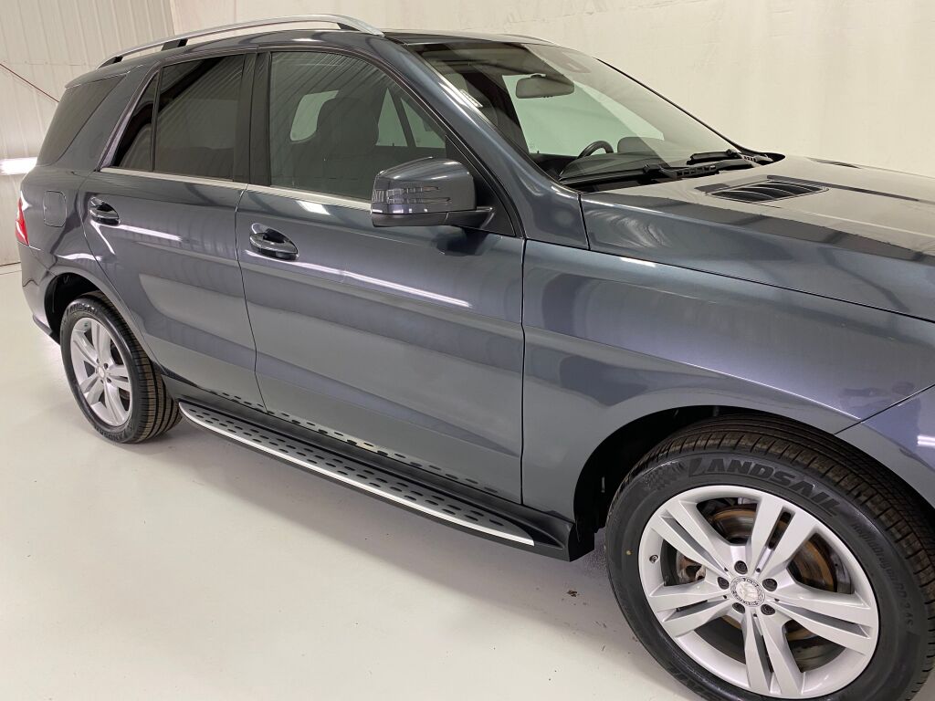 2015 Mercedes-Benz M-Class ML 350 Steel Gray Metallic at John Sisson Motors