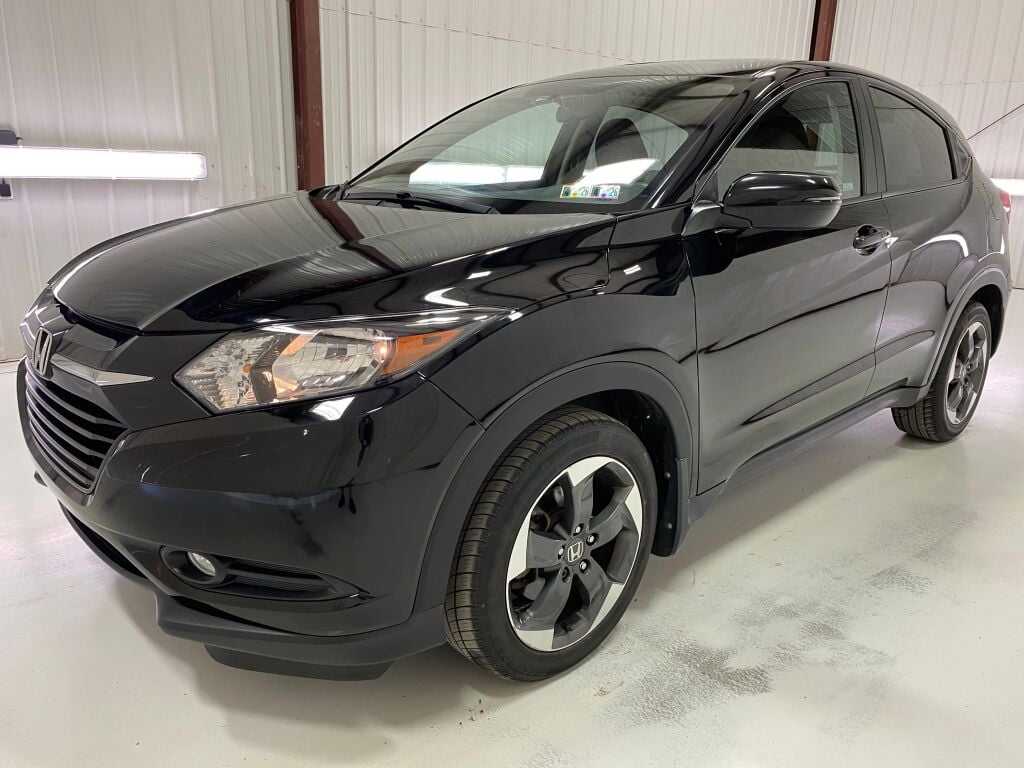 2018 Honda HR-V EX Crystal Black Pearl at Bob Ruth Ford