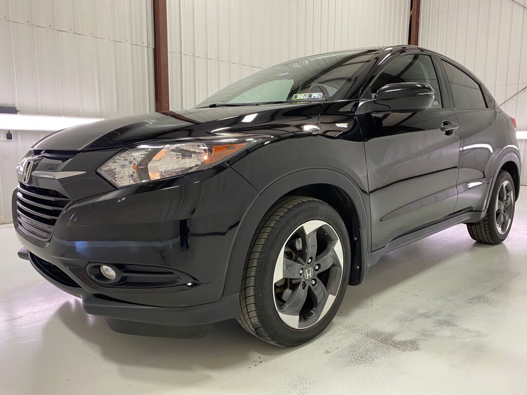 2018 Honda HR-V EX Crystal Black Pearl at Bob Ruth Ford