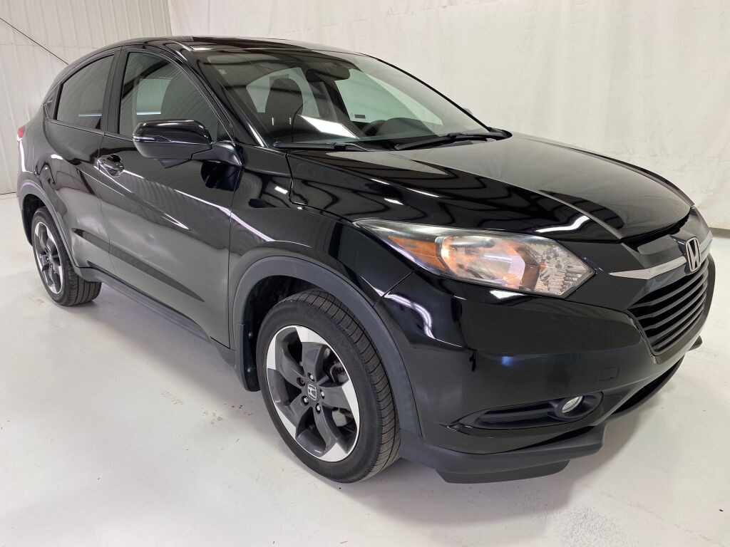 2018 Honda HR-V EX Crystal Black Pearl at Bob Ruth Ford