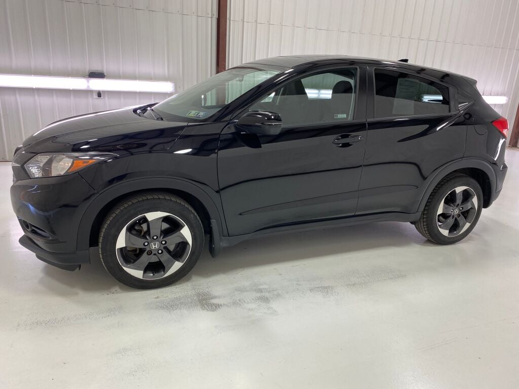2018 Honda HR-V EX Crystal Black Pearl at Bob Ruth Ford
