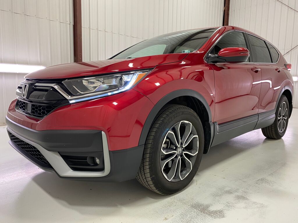2021 Honda CR-V EX-L Radiant Red Metallic at Bob Ruth Ford