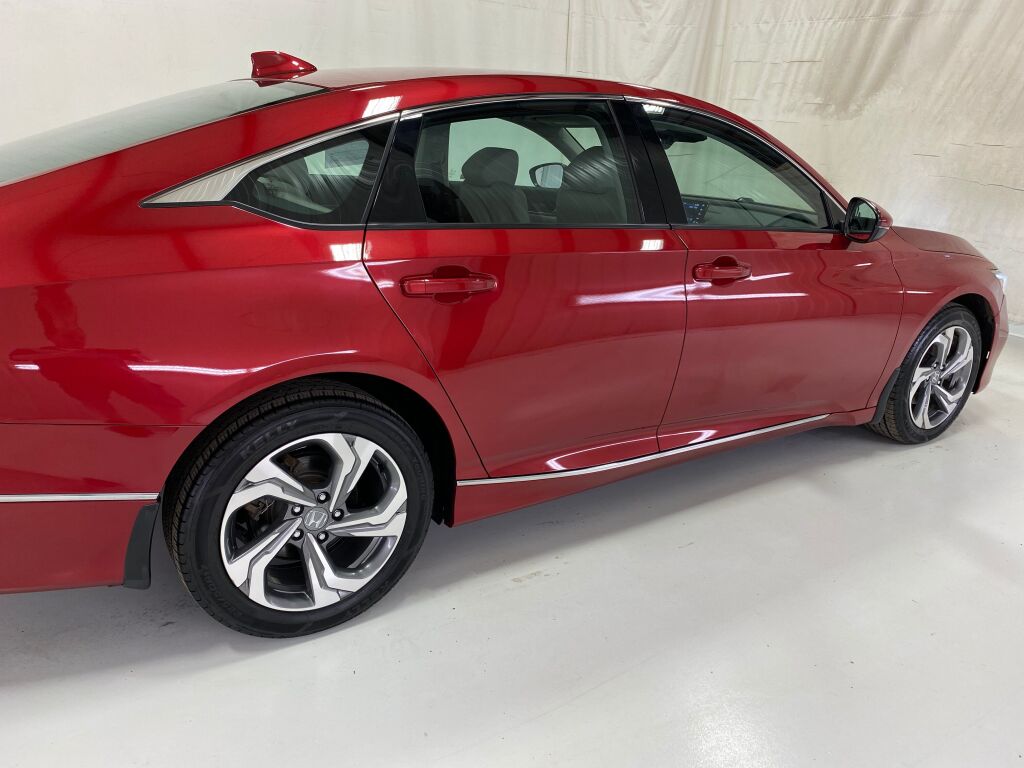 2020 Honda Accord EX-L Radiant Red Metallic at Klick Lewis Buick Chevrolet