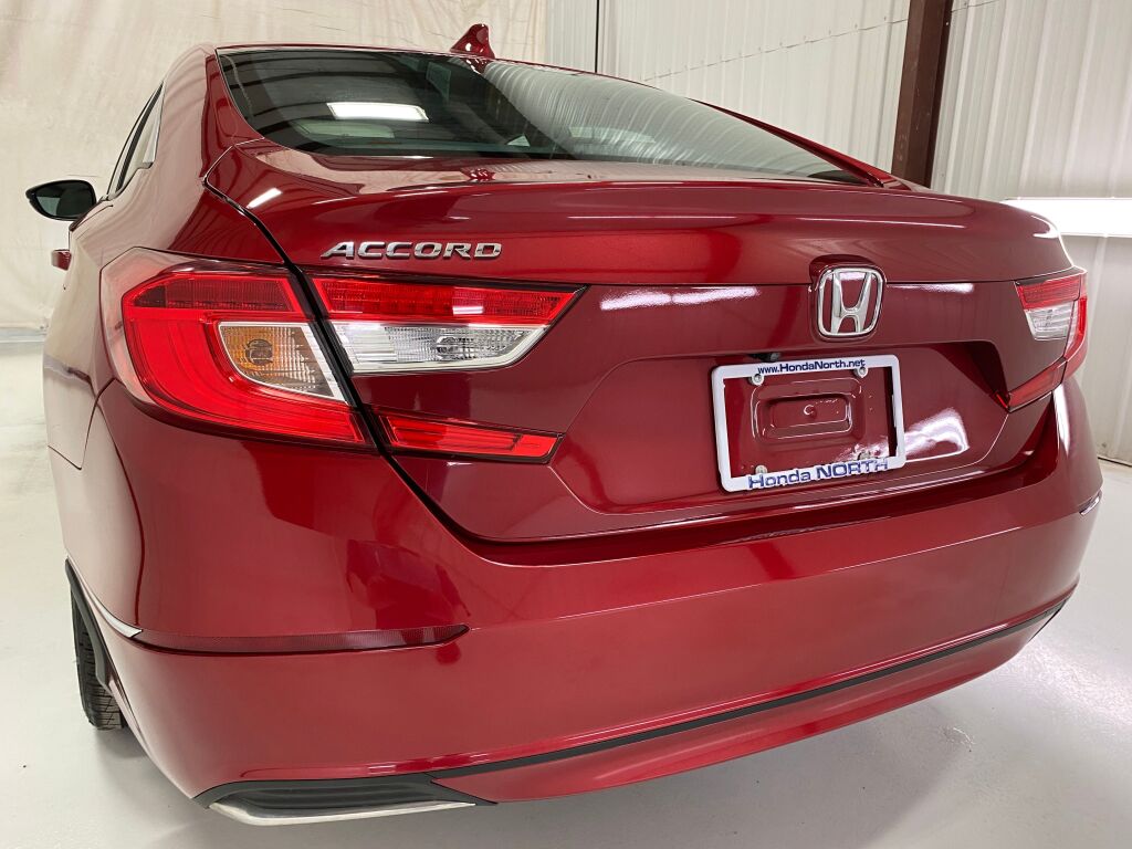 2020 Honda Accord EX-L Radiant Red Metallic at Klick Lewis Buick Chevrolet