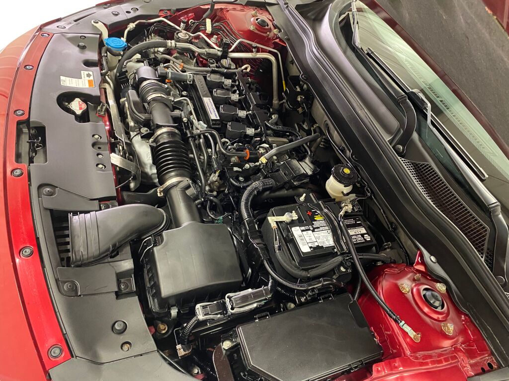 2020 Honda Accord EX-L Radiant Red Metallic at Klick Lewis Buick Chevrolet