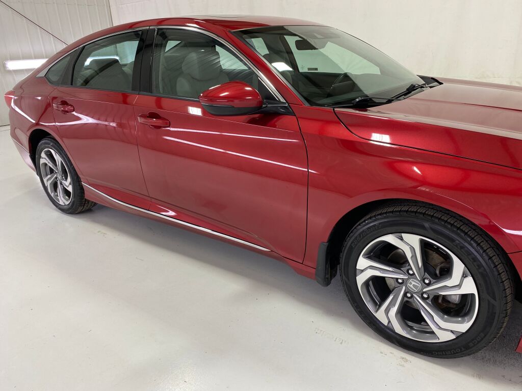 2020 Honda Accord EX-L Radiant Red Metallic at Klick Lewis Buick Chevrolet