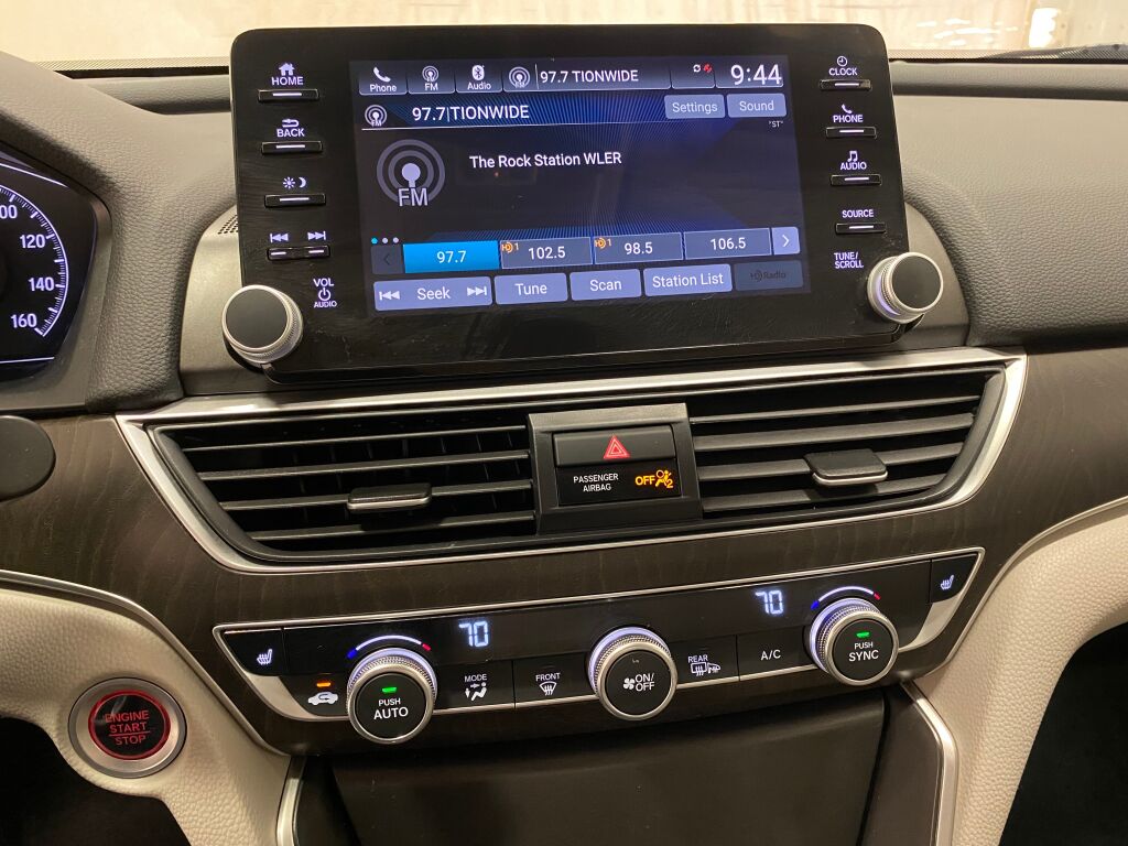 2020 Honda Accord EX-L Radiant Red Metallic at Klick Lewis Buick Chevrolet