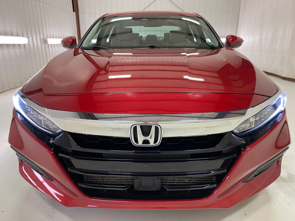 2020 Honda Accord EX-L Radiant Red Metallic at Klick Lewis Buick Chevrolet