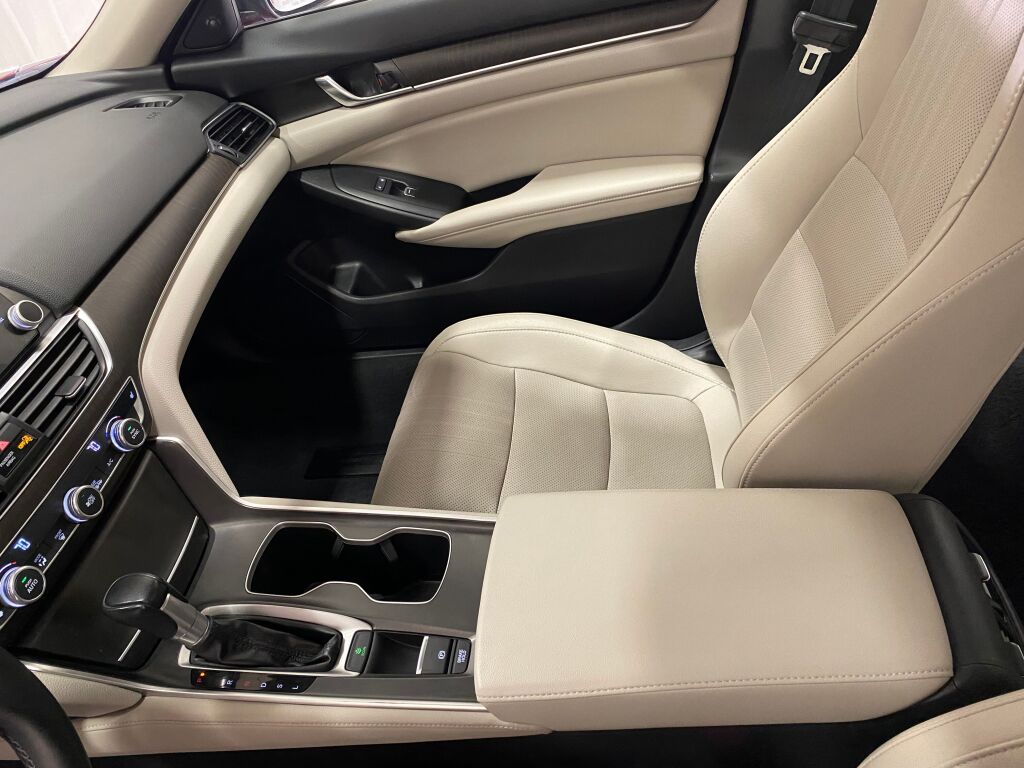 2020 Honda Accord EX-L Radiant Red Metallic at Klick Lewis Buick Chevrolet
