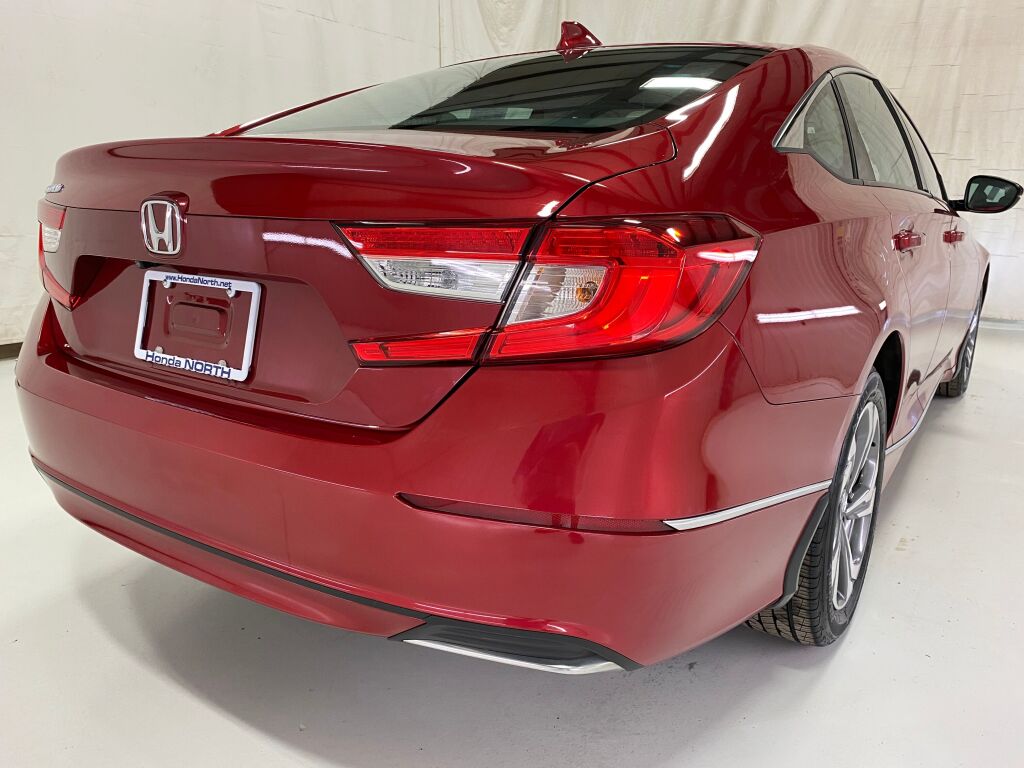 2020 Honda Accord EX-L Radiant Red Metallic at Klick Lewis Buick Chevrolet