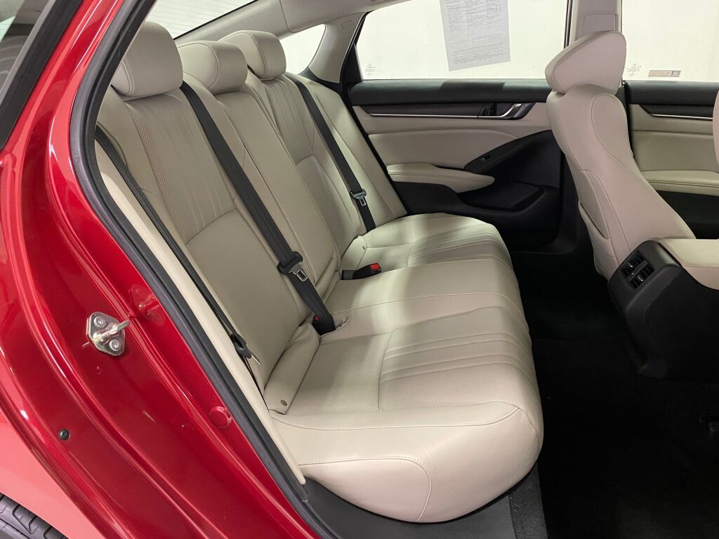 2020 Honda Accord EX-L Radiant Red Metallic at Klick Lewis Buick Chevrolet