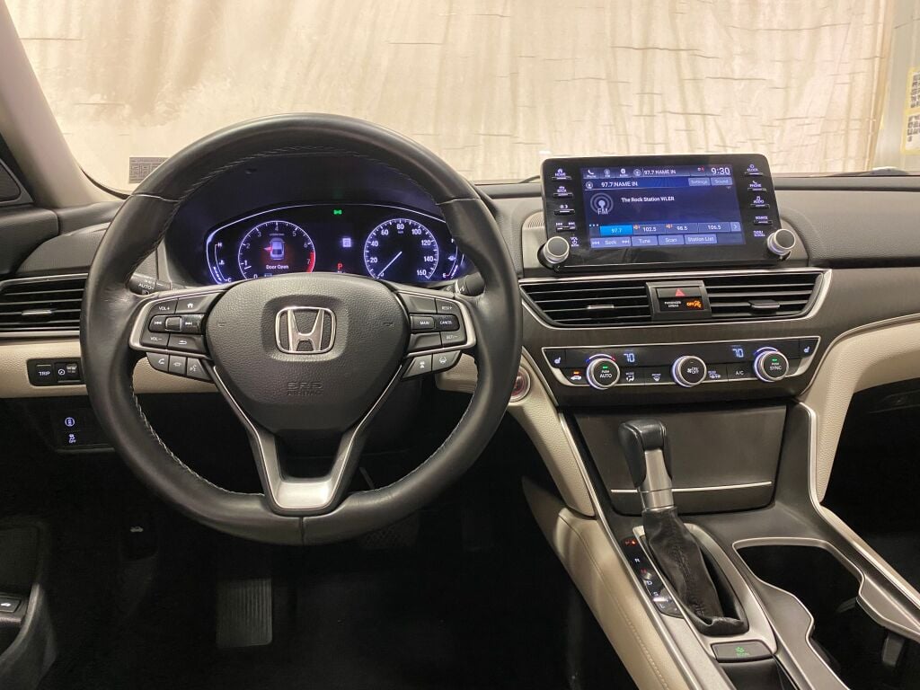 2020 Honda Accord EX-L Radiant Red Metallic at Klick Lewis Buick Chevrolet