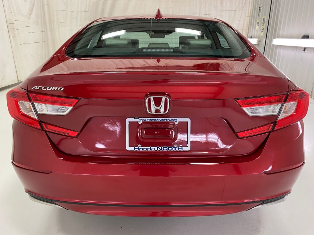 2020 Honda Accord EX-L Radiant Red Metallic at Klick Lewis Buick Chevrolet