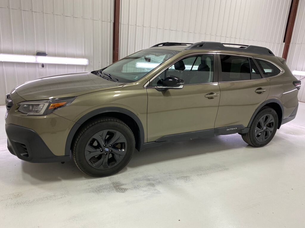 2021 Subaru Outback Onyx Edition XT Autumn Green Metallic at Rafferty Subaru