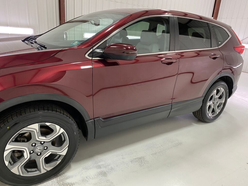 2017 Honda CR-V EX-L Basque Red Pearl II at Bob Ruth Ford