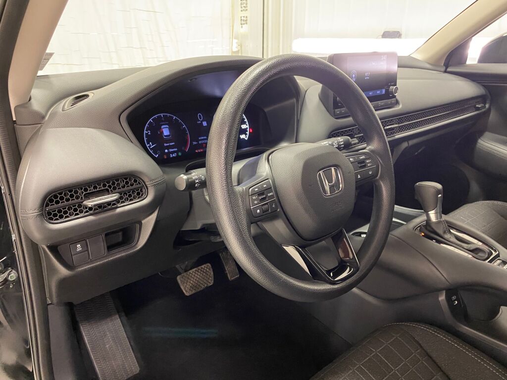 2024 Honda HR-V LX Crystal Black Pearl at Honda North