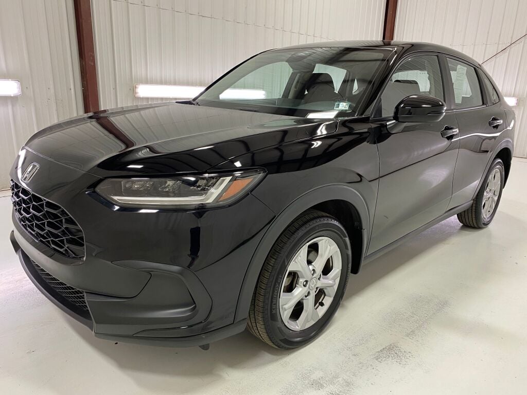 2024 Honda HR-V LX Crystal Black Pearl at Honda North