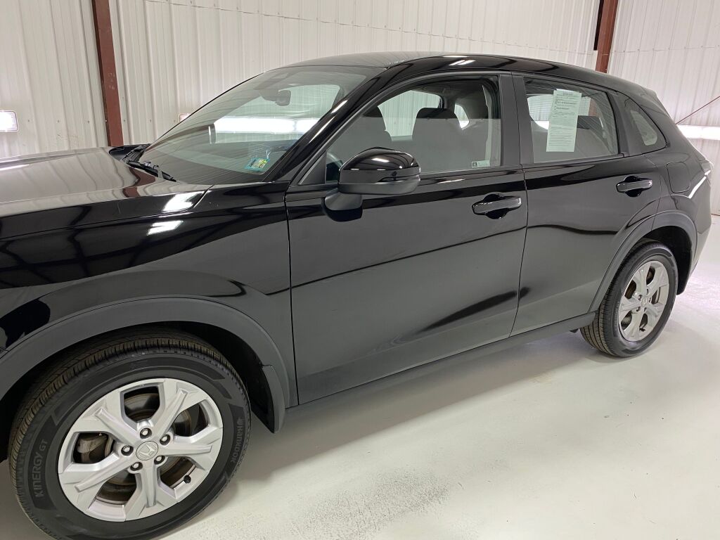2024 Honda HR-V LX Crystal Black Pearl at Honda North