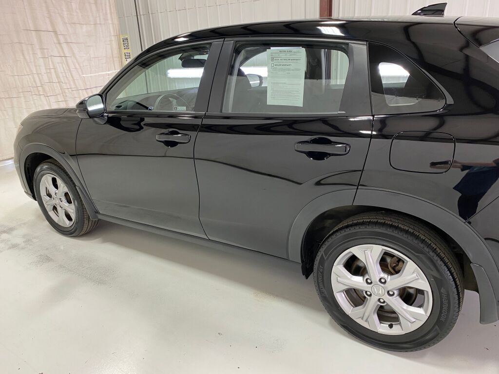2024 Honda HR-V LX Crystal Black Pearl at Honda North