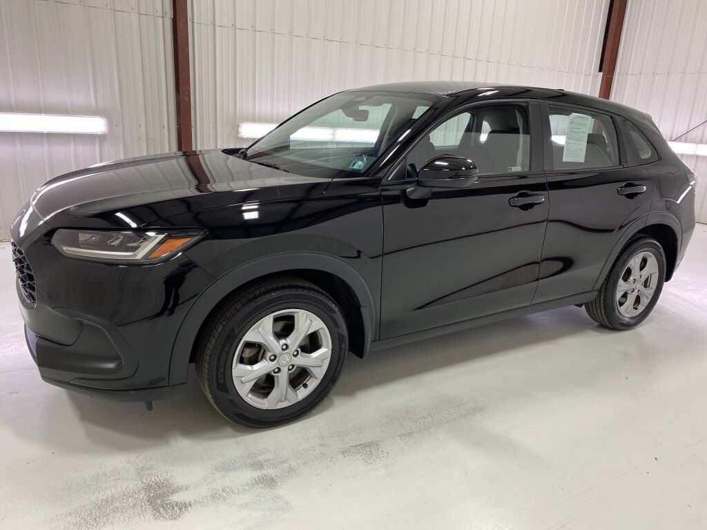 2024 Honda HR-V LX Crystal Black Pearl at Honda North